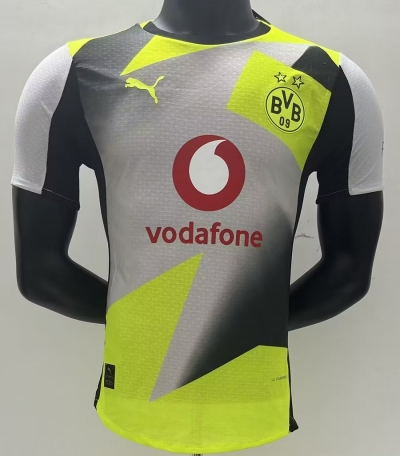 2526 Dortmund away Player Version Soccer Jersey